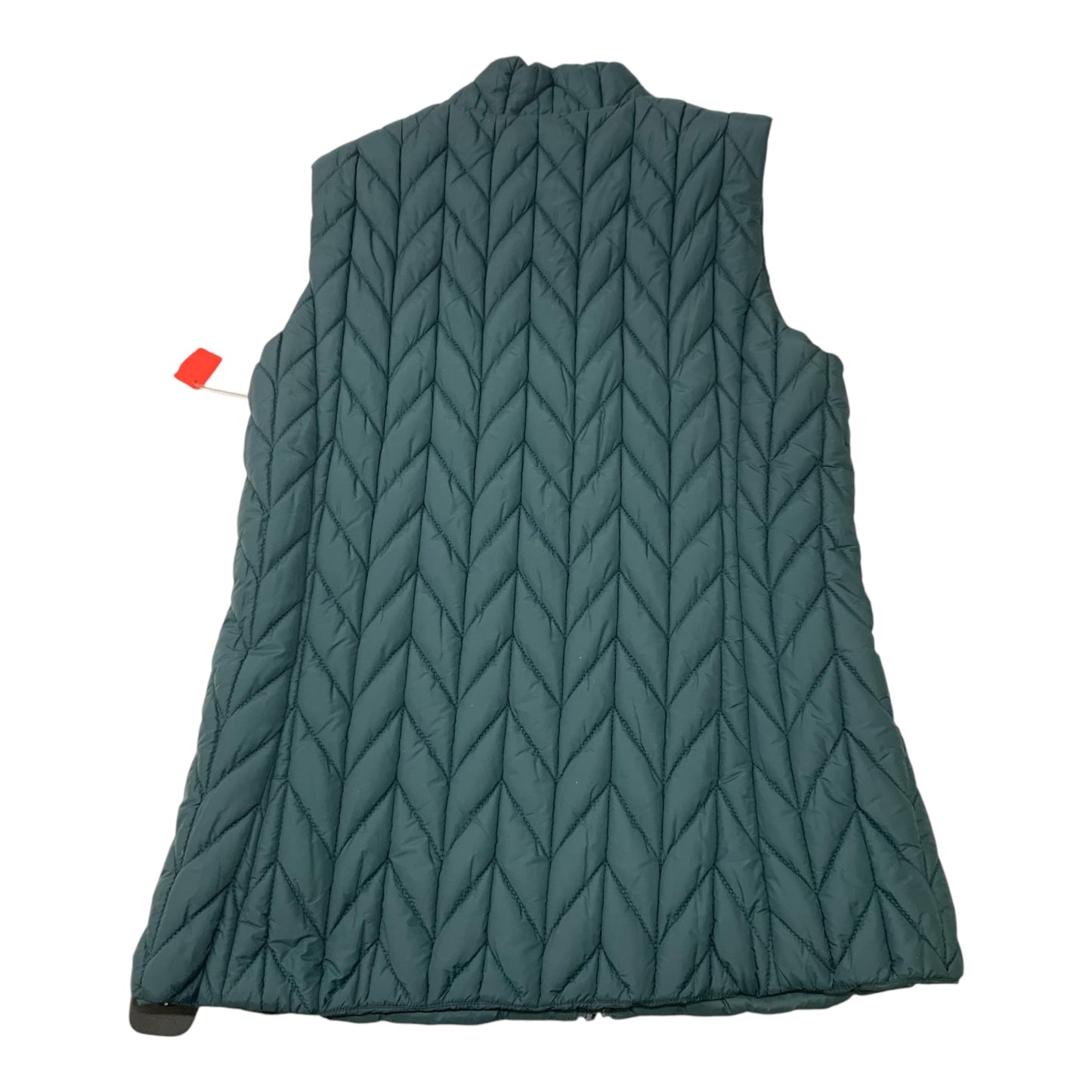 Vest Puffer & Quilted By Coldwater Creek In Teal, Size: Xs