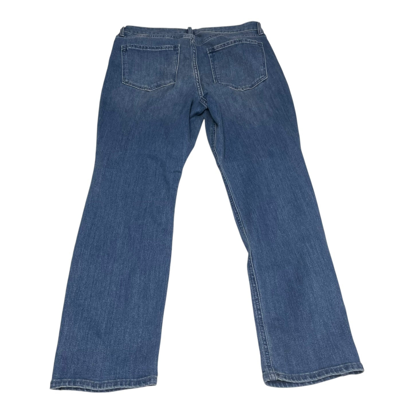 Jeans Straight By Old Navy In Blue Denim, Size: 12p