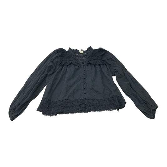 Top Long Sleeve By Akemi And Kin In Black, Size: M