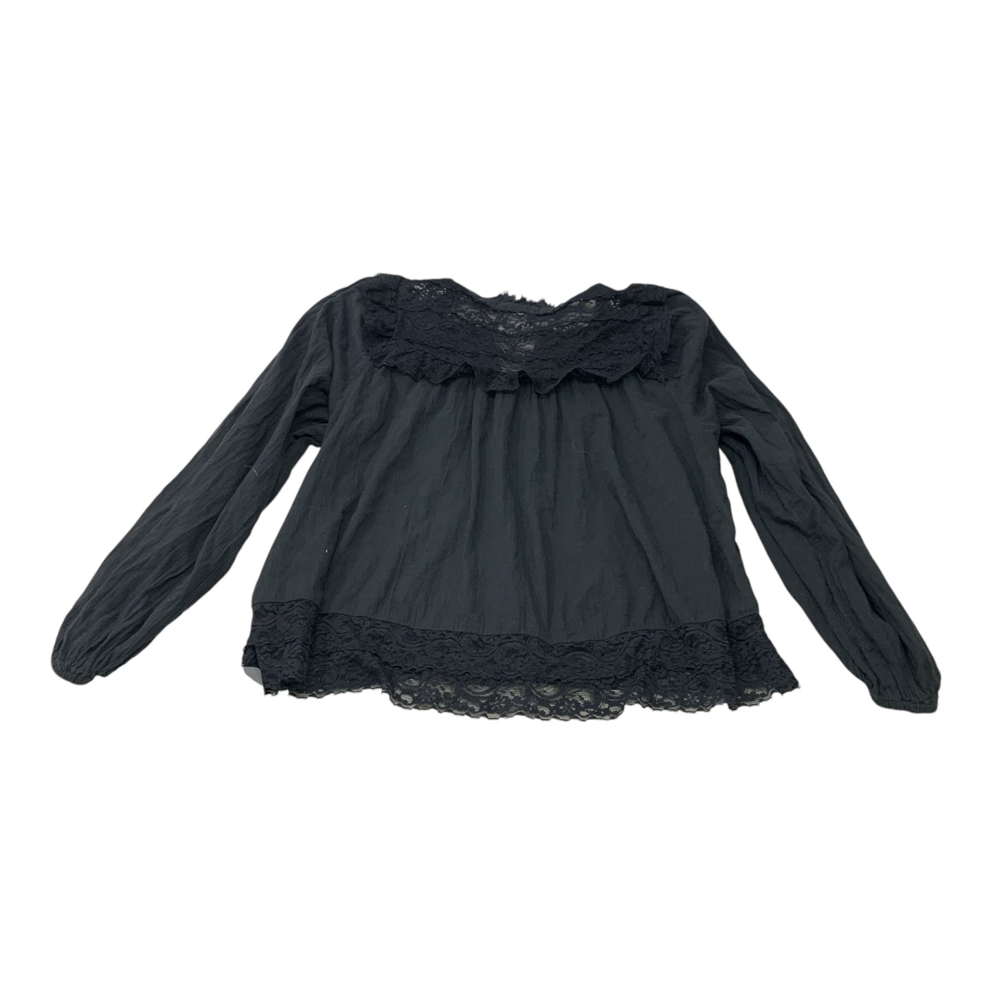 Top Long Sleeve By Akemi And Kin In Black, Size: M