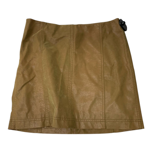 Skirt Mini & Short By Free People In Tan, Size: M