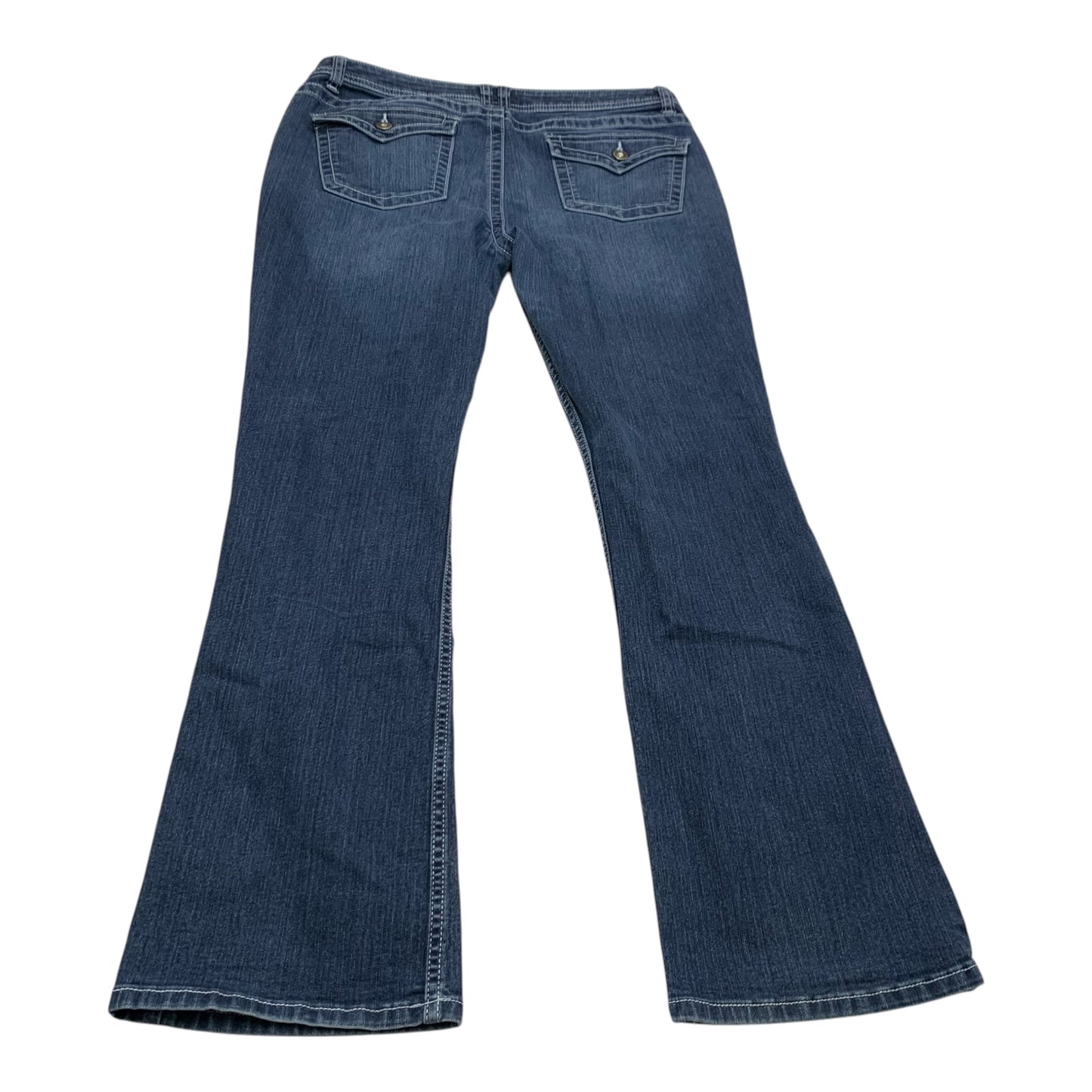 Jeans Boot Cut By Apt 9 In Blue Denim, Size: 14