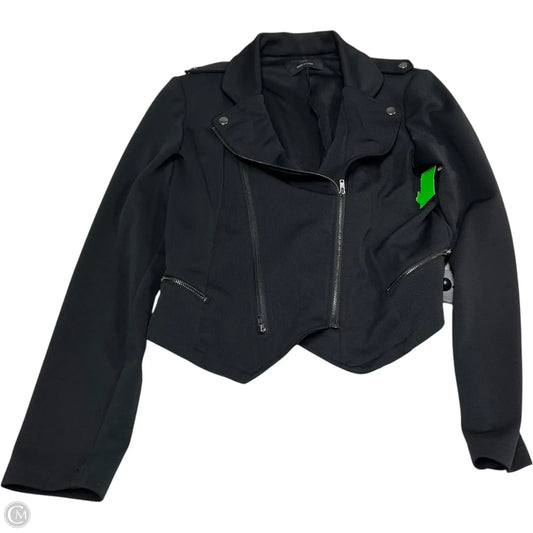 Jacket Moto By Love Tree In Black, Size: L