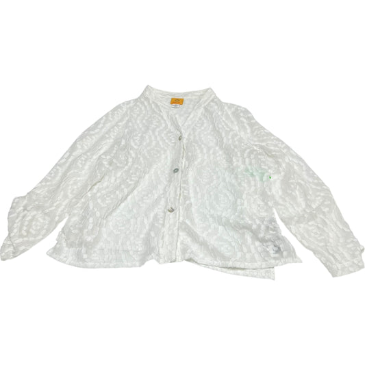 Top Long Sleeve By Ruby Rd In White, Size: Xl