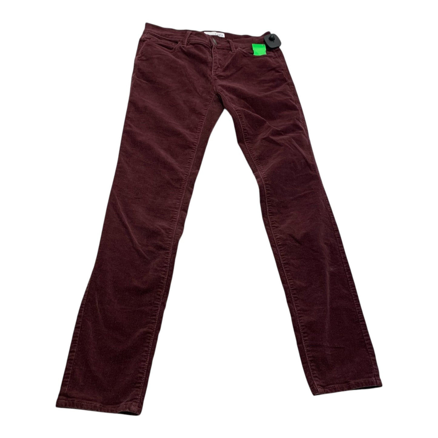 Pants Corduroy By Loft In Red, Size: 0