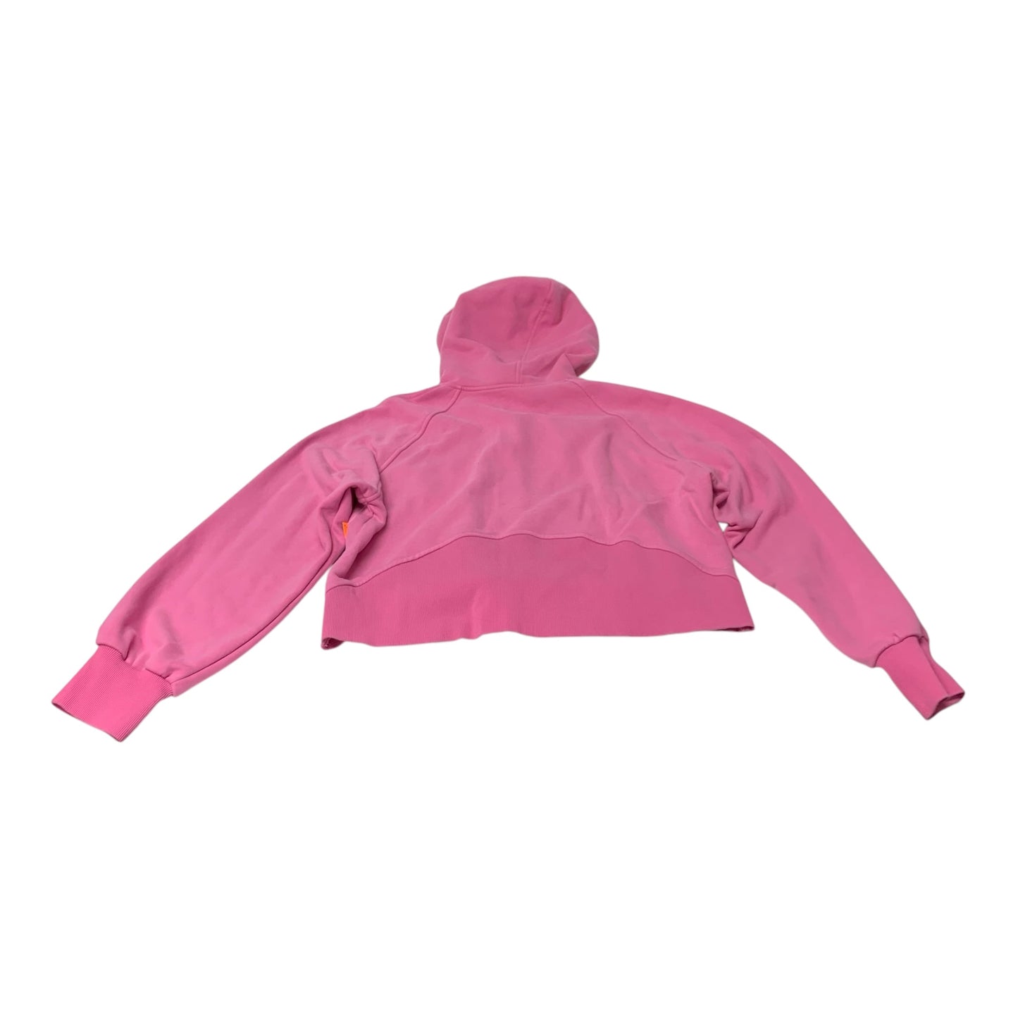 Athletic Sweatshirt Hoodie By Lulu In Pink, Size: Xl