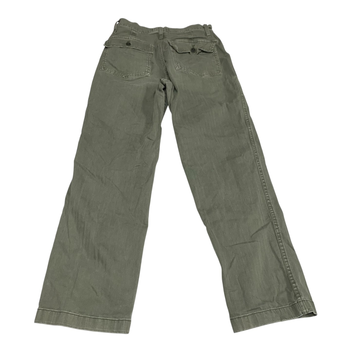 Jeans Straight By Madewell In Green, Size: 2