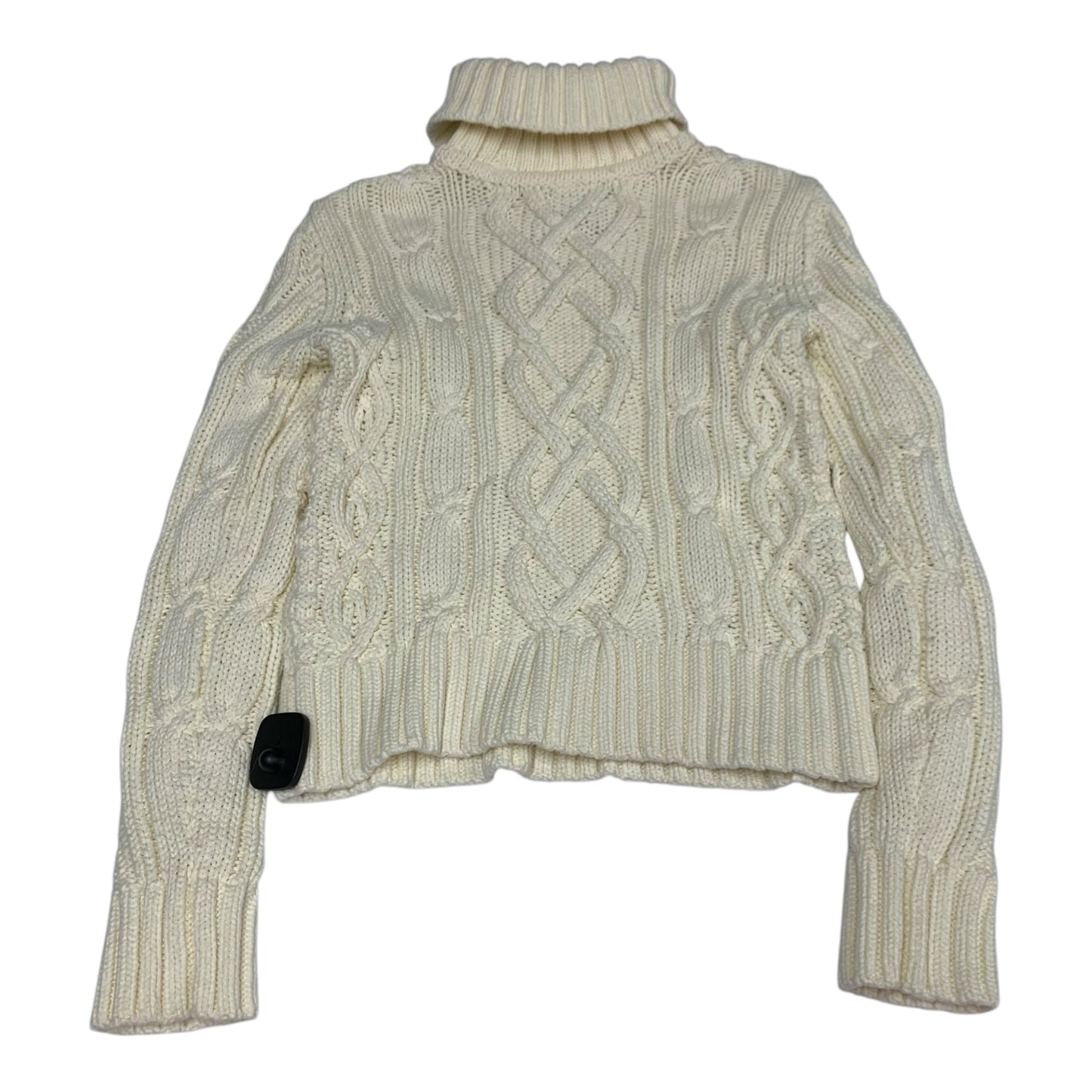 Sweater By Lands End In Cream, Size: Xs