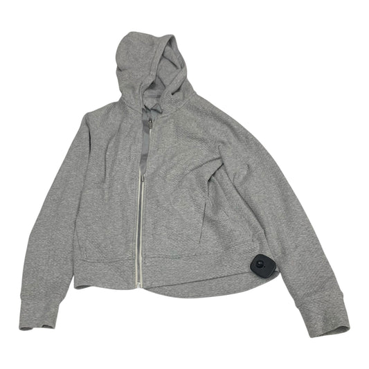 Athletic Jacket By Lululemon In Grey, Size: S