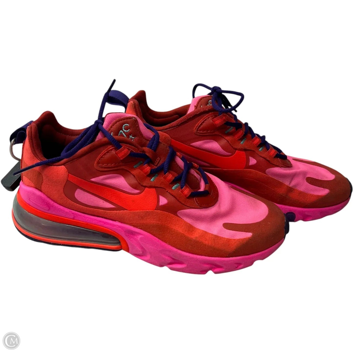 Shoes Athletic By Nike In Pink & Red, Size: 7