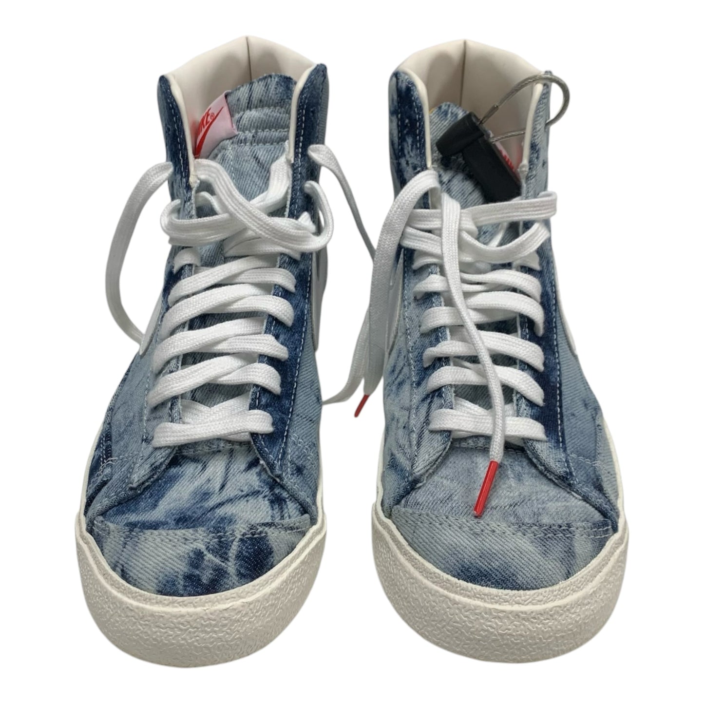 Shoes Sneakers By Nike In Blue Denim, Size: 9.5