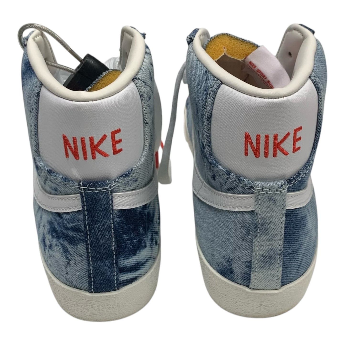 Shoes Sneakers By Nike In Blue Denim, Size: 9.5