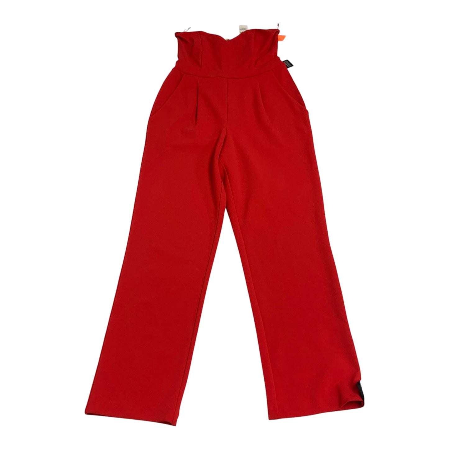 Jumpsuit By Express In Red, Size: Xs