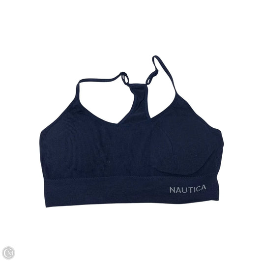 Athletic Bra By Nautica In Navy, Size: L