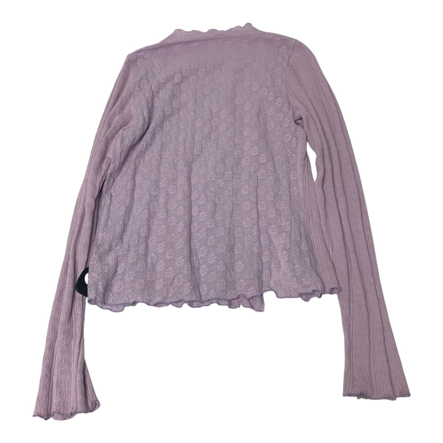 Top Long Sleeve By Free People In Purple, Size: Xl