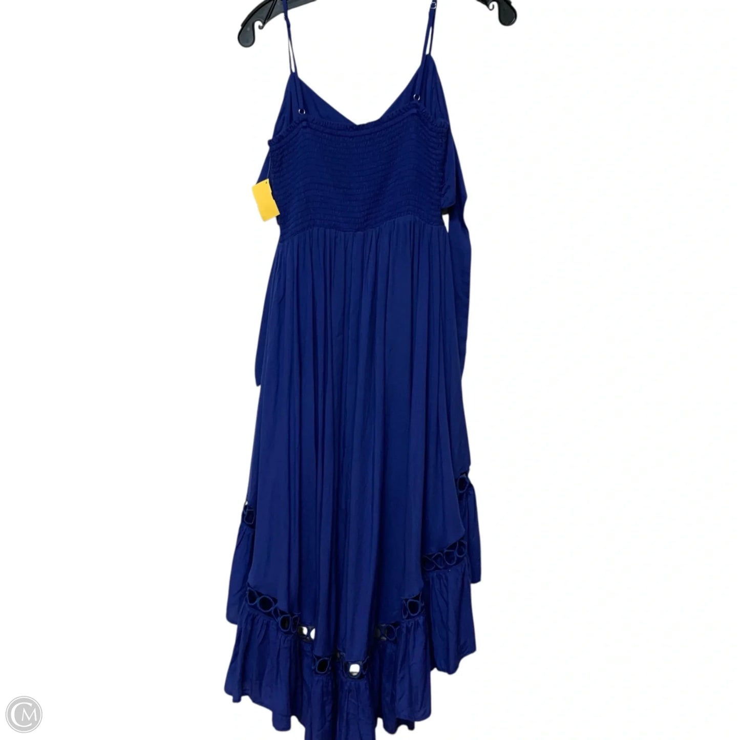 Dress Party Midi By Main Strip In Blue, Size: S