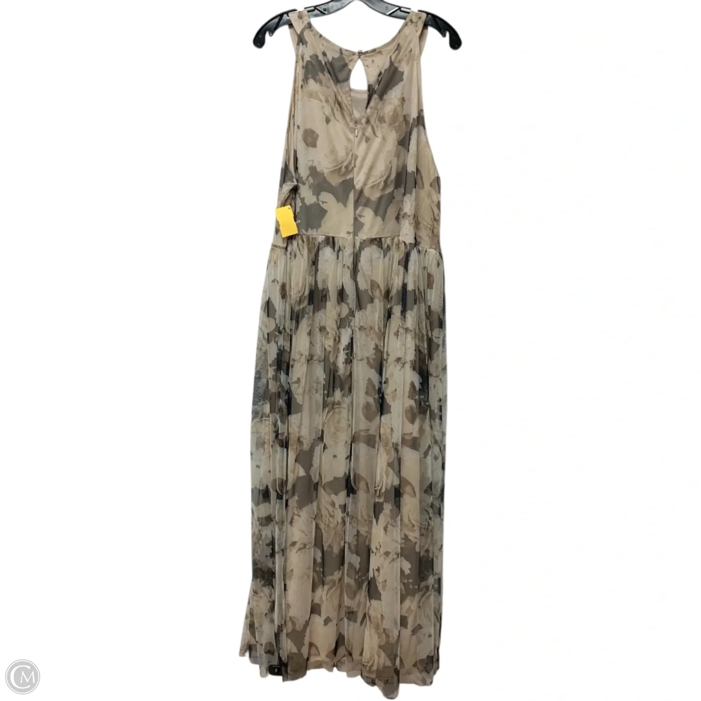 Dress Party Long By Lovely Grace In Tan, Size: 3x