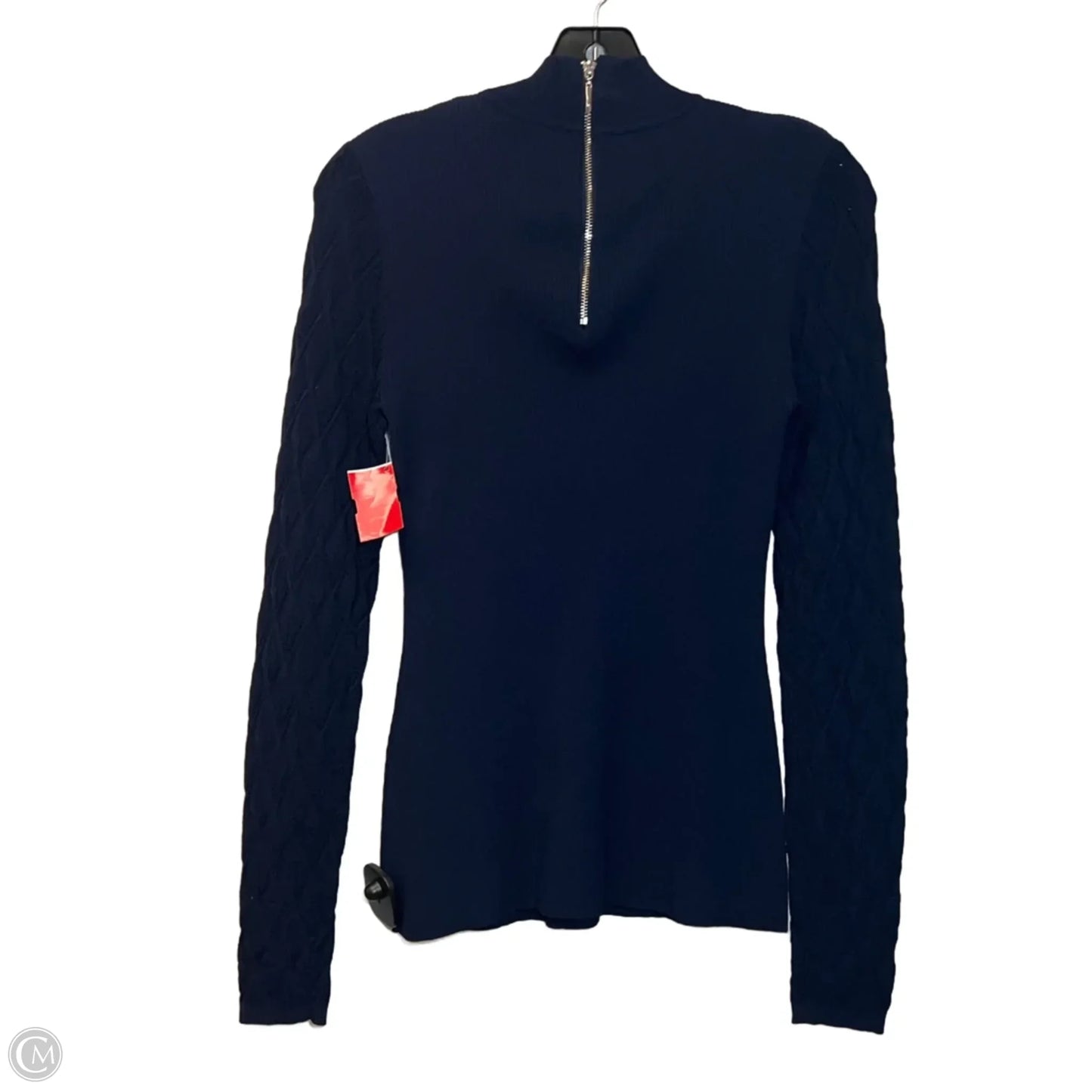 Top Long Sleeve By White House Black Market In Navy, Size: S