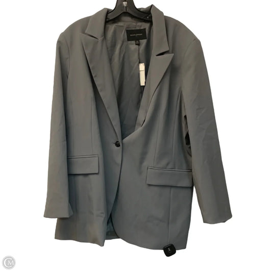 Blazer By Banana Republic In Grey, Size: 2x