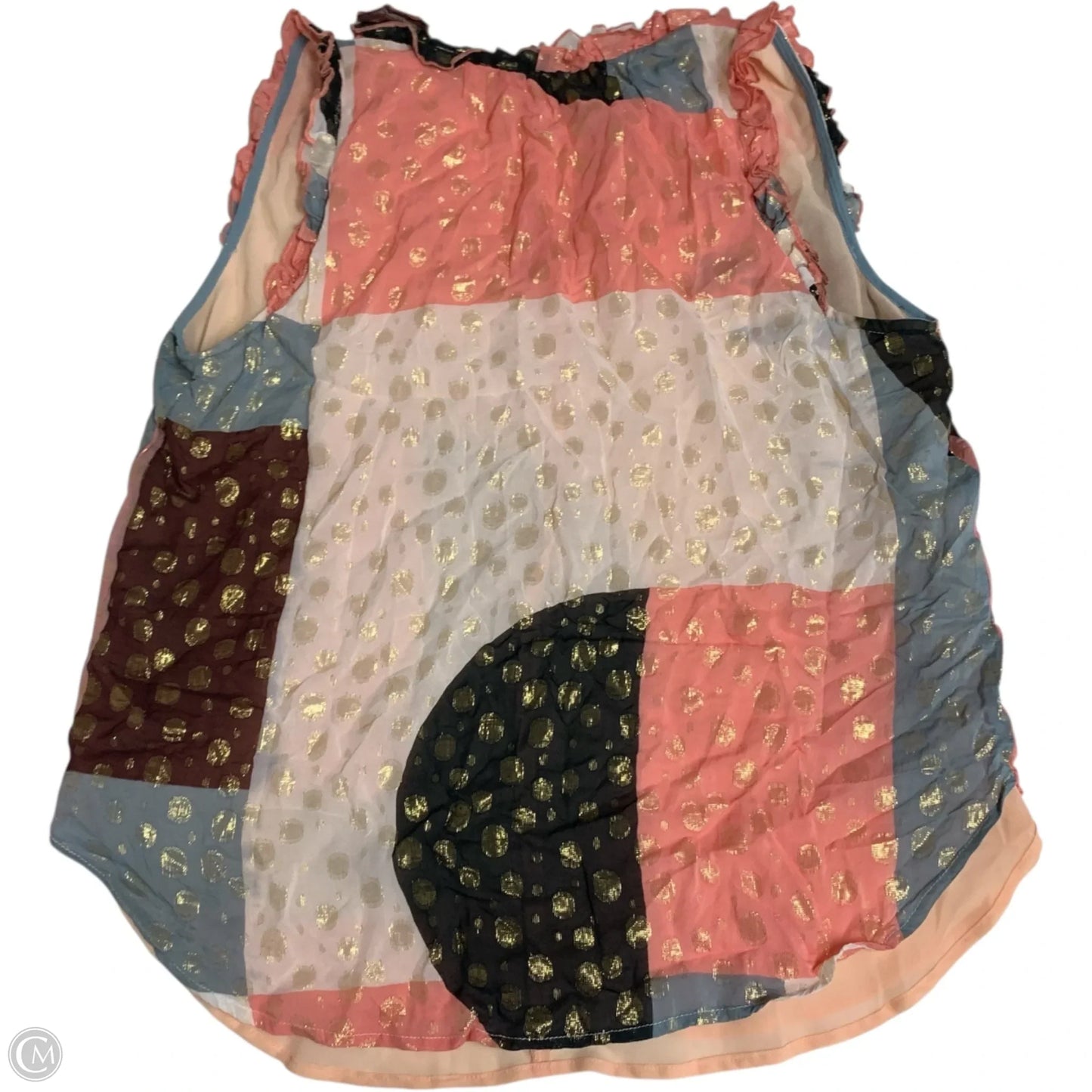 Blouse Sleeveless By Maeve In Multi-colored, Size: M