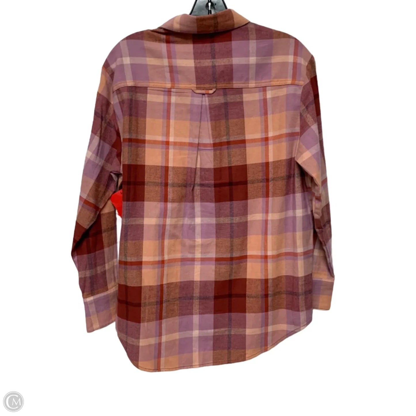 Top Long Sleeve By Old Navy In Orange & Pink, Size: Xs