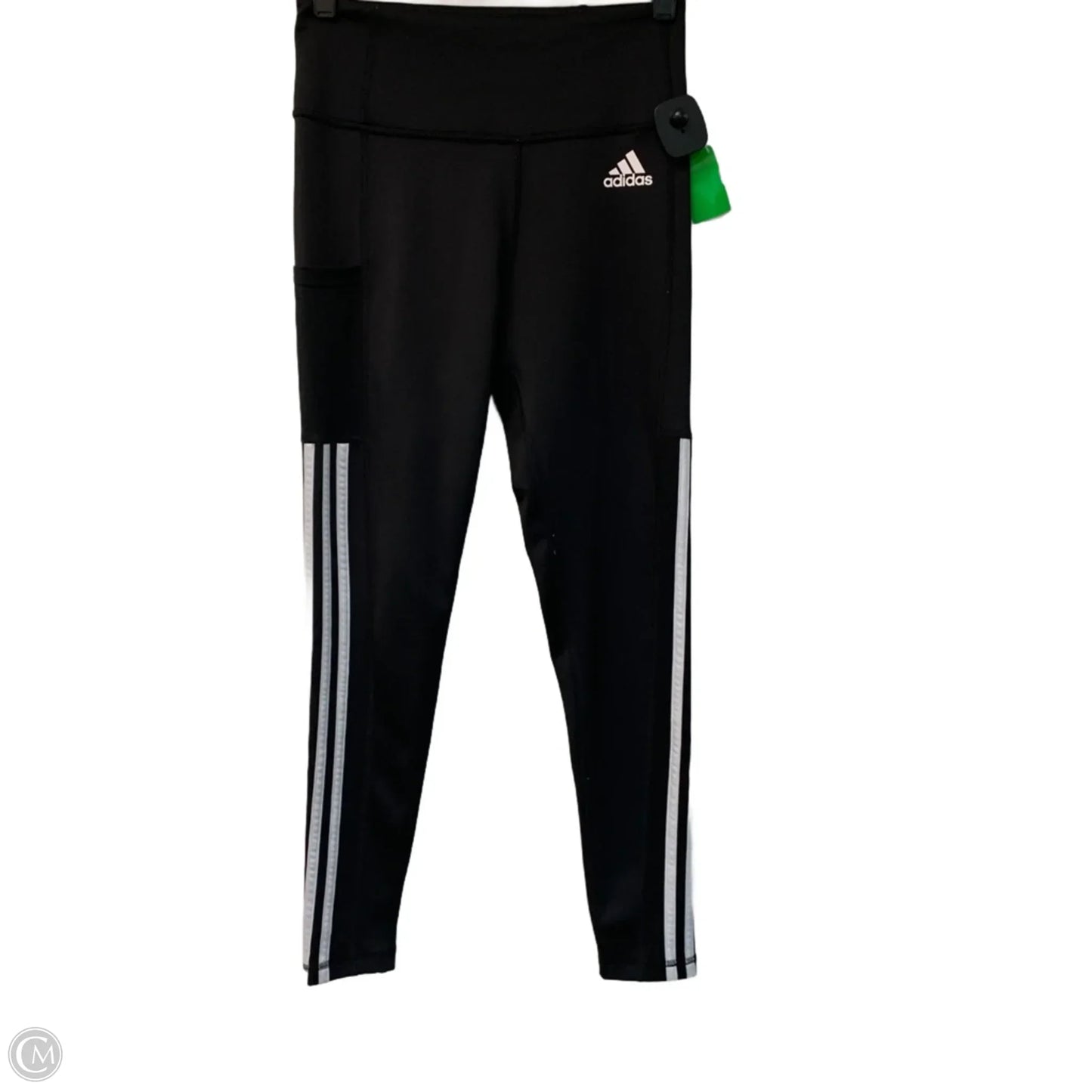 Athletic Leggings By Adidas In Black, Size: S