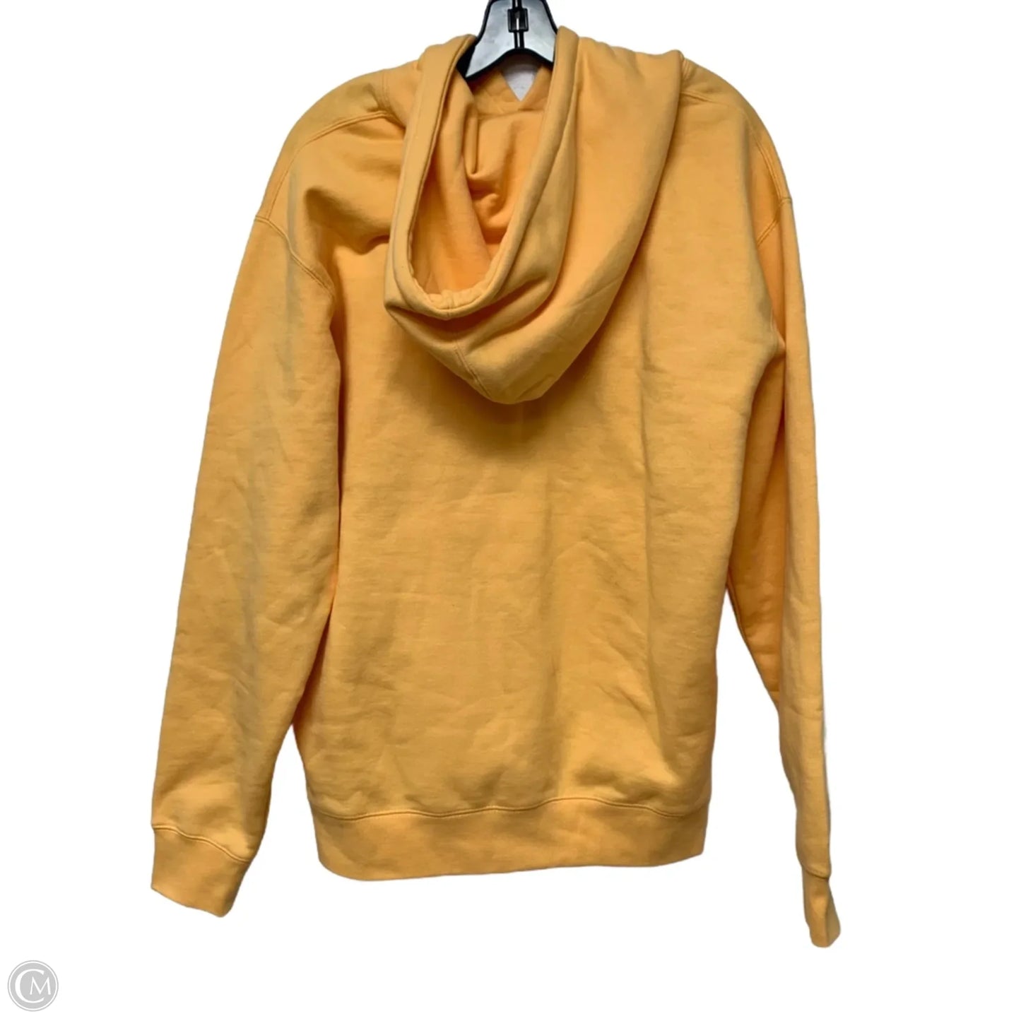 Sweatshirt Hoodie By OurSeasns In Orange, Size: M