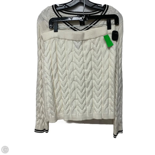 Skirt Set 2pc By Sincerely Jules In Cream, Size: Xl