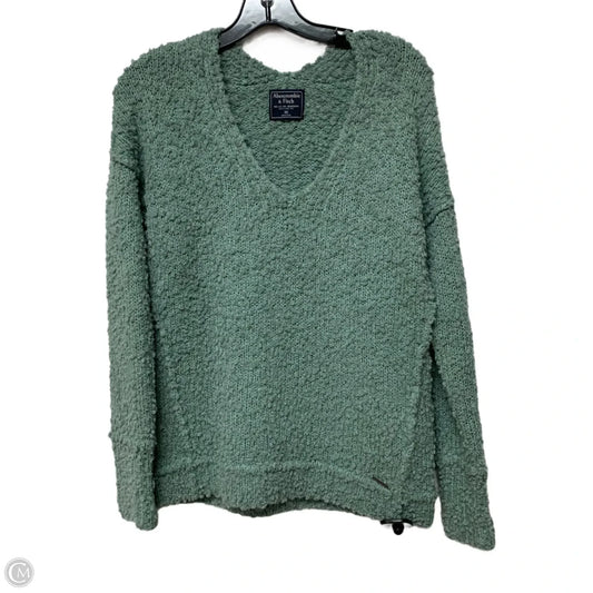 Sweater By Abercrombie And Fitch In Green, Size: Xs