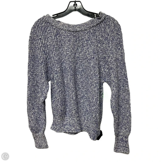 Sweater By Free People In Blue & White, Size: S