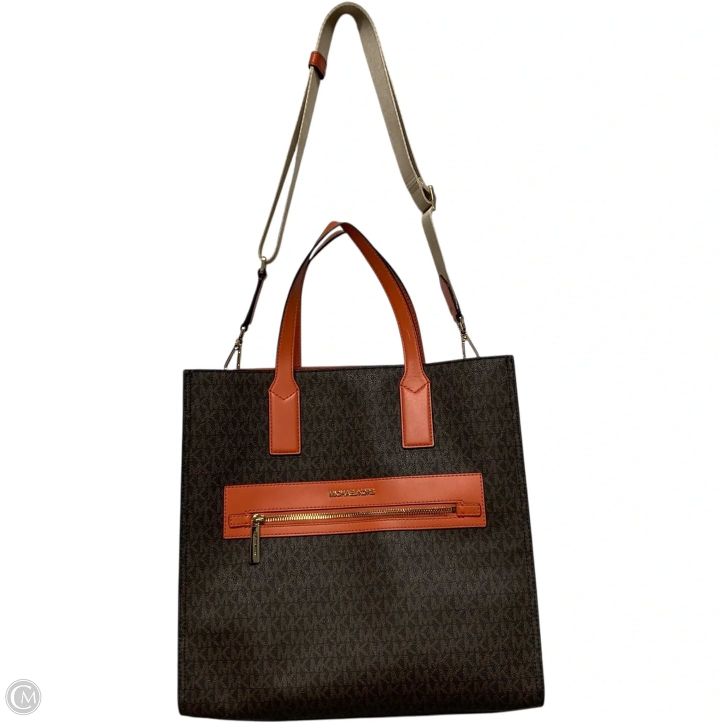 Tote Designer By Michael Kors, Size: Large