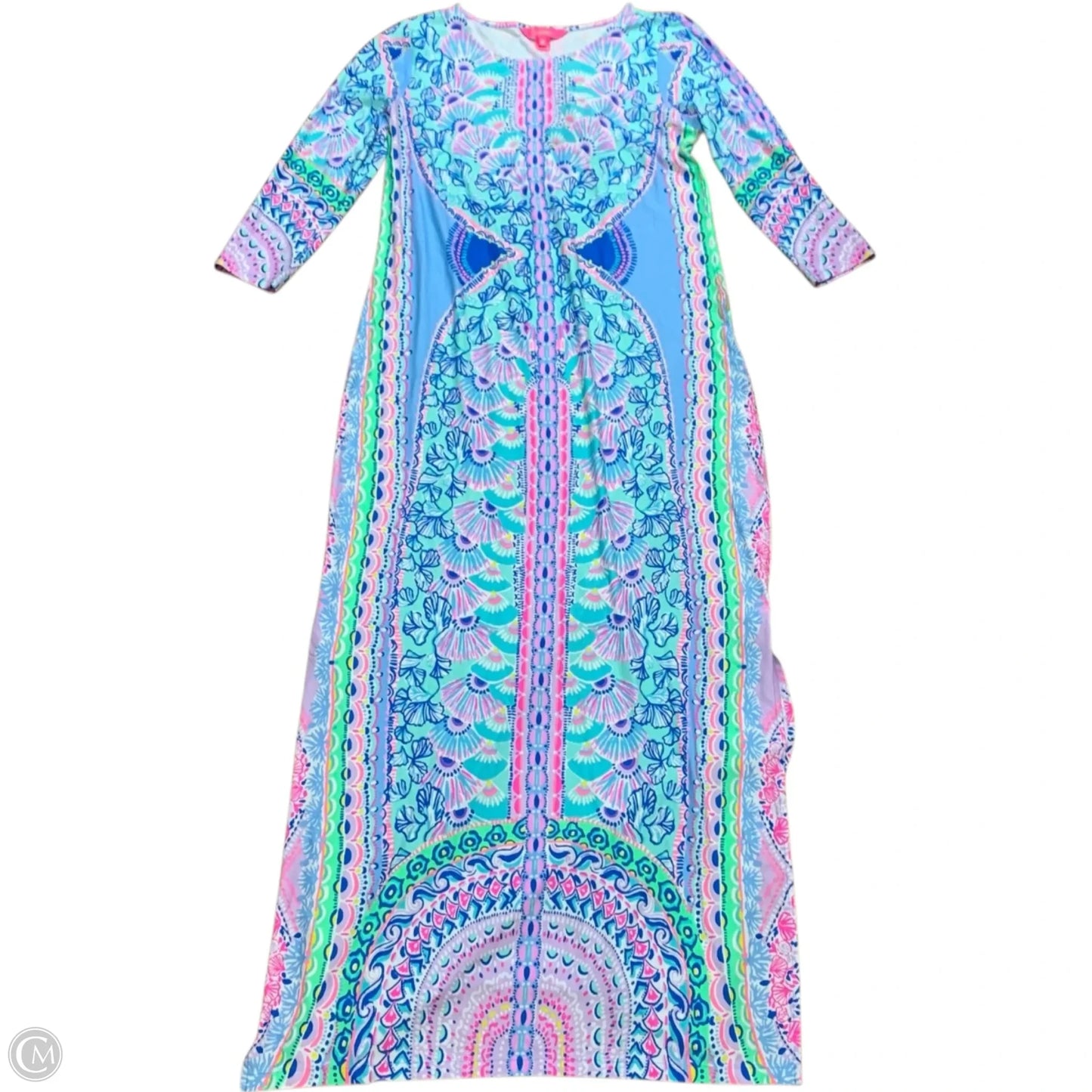 Dress Designer By Lilly Pulitzer In Blue, Size: M