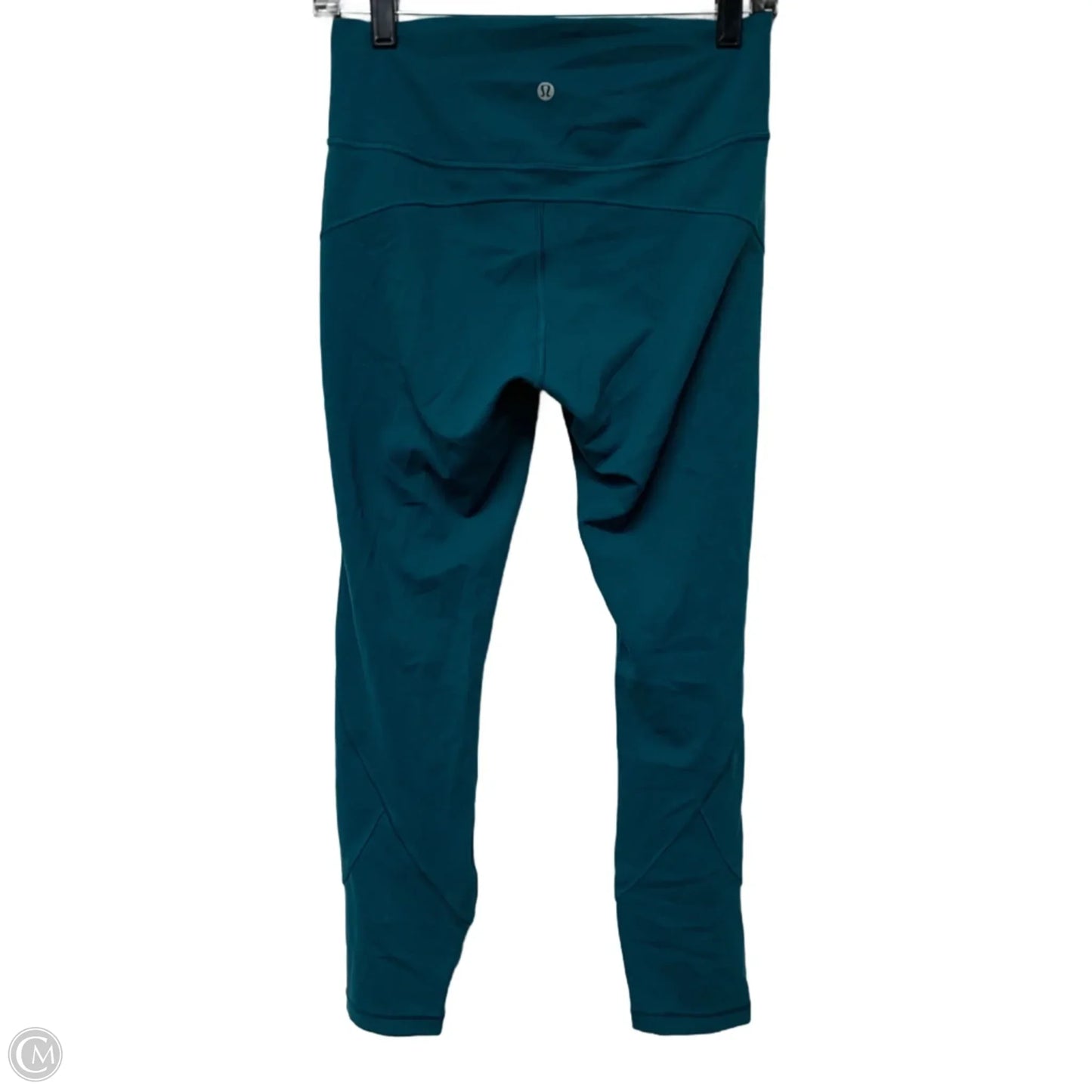 Athletic Leggings By Lululemon In Teal, Size: M