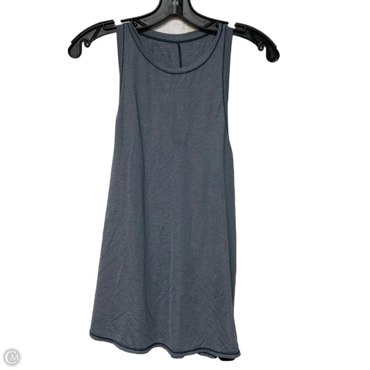 Athletic Tank Top By Lululemon In Blue, Size: M