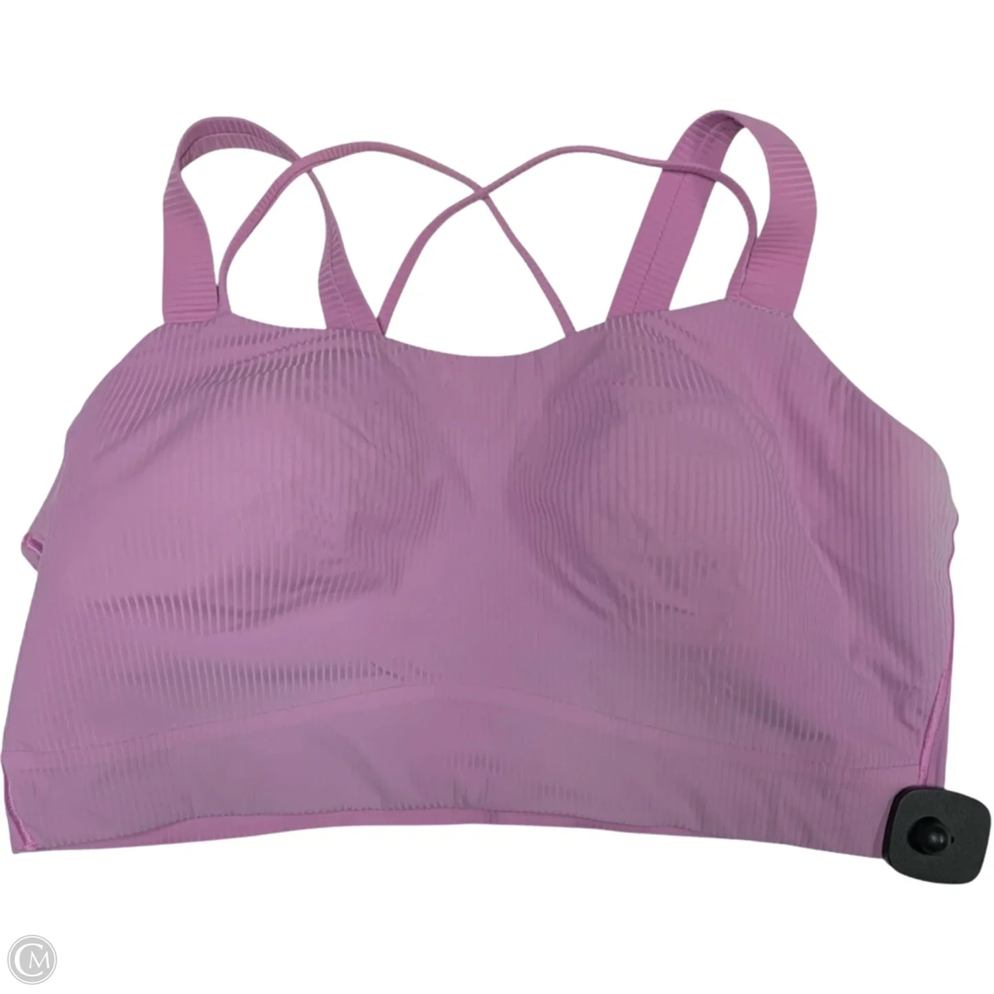 Athletic Bra By Lululemon In Pink, Size: L