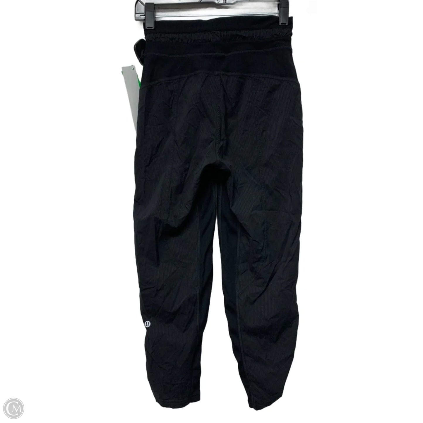 Athletic Pants By Lululemon In Black, Size: Xs