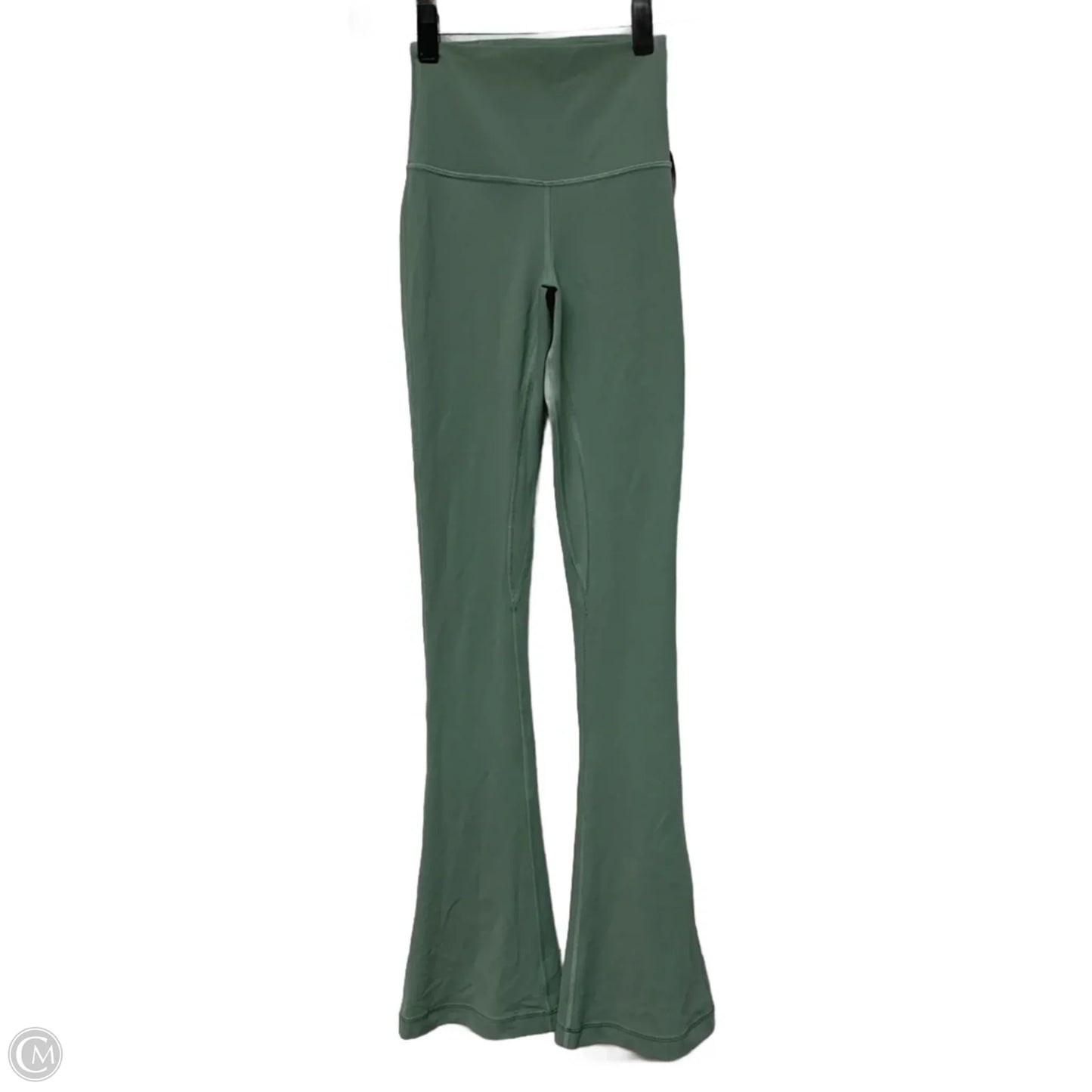 Athletic Leggings By Lululemon In Green, Size: Xs