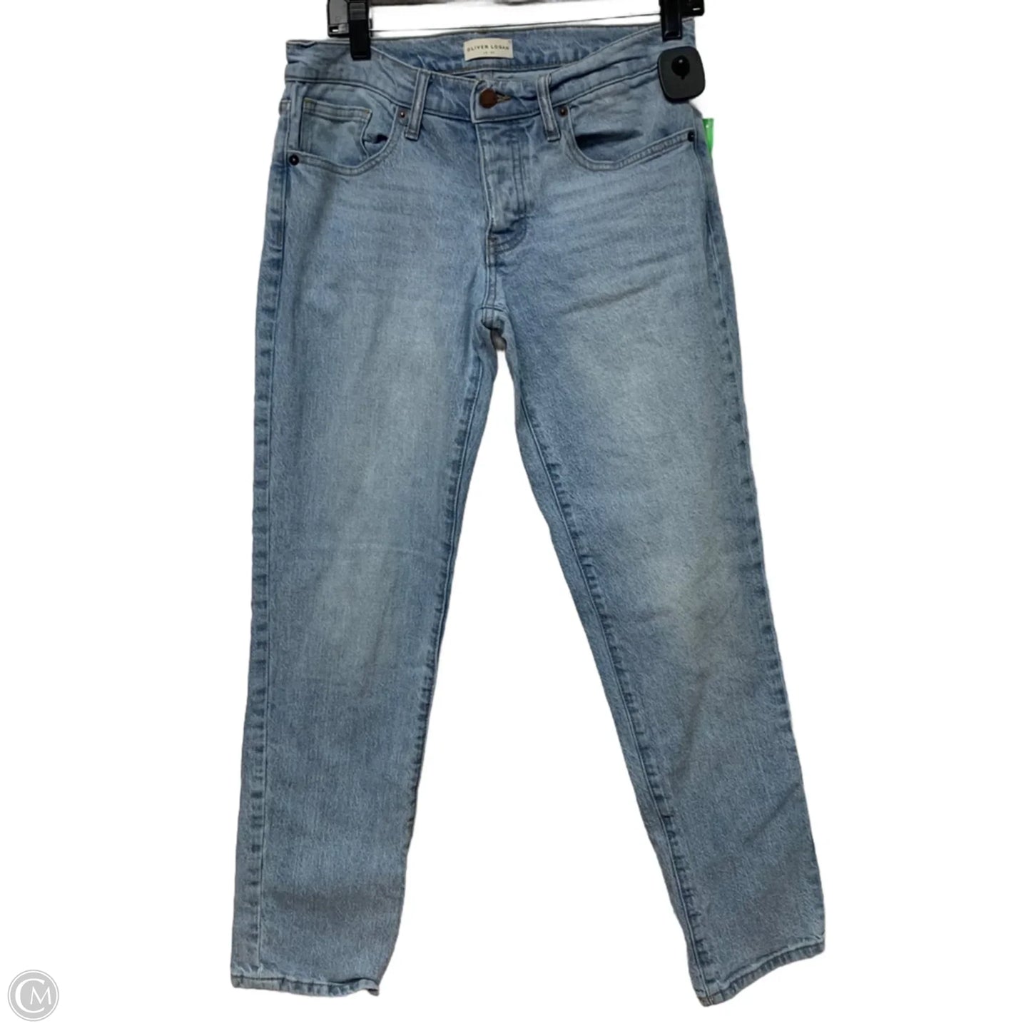 Jeans Straight By Oliver Logan In Blue Denim, Size: 6