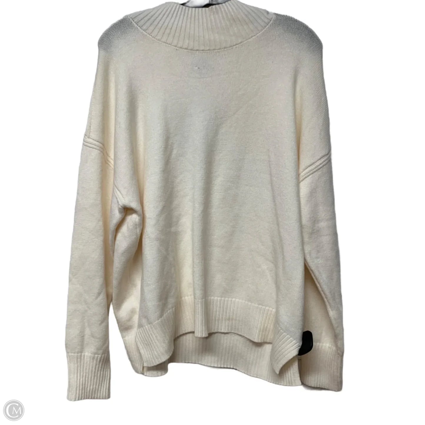 Sweater By Magaschoni In Cream, Size: Xl