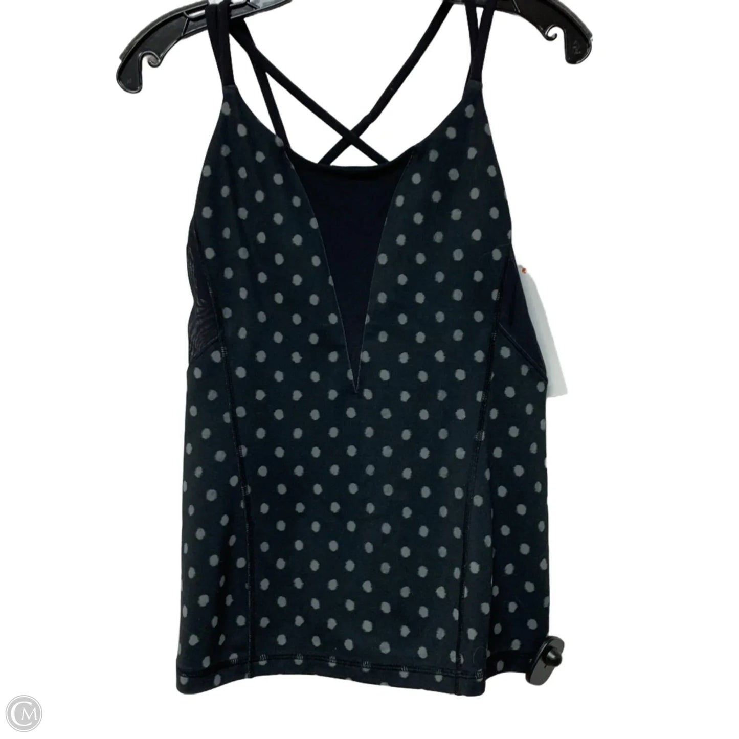 Athletic Tank Top By Lululemon In Polkadot Pattern, Size: S