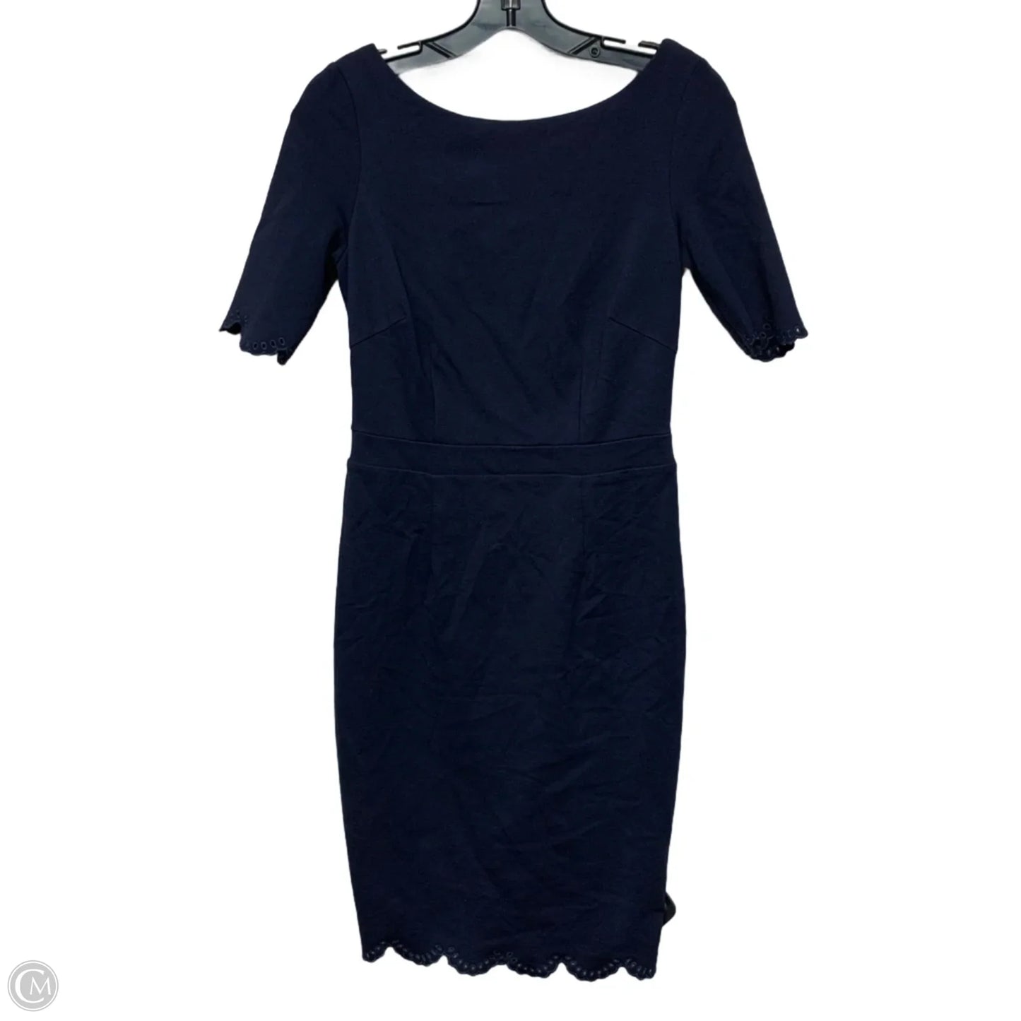 Dress Casual Midi By Boden In Navy, Size: Xs
