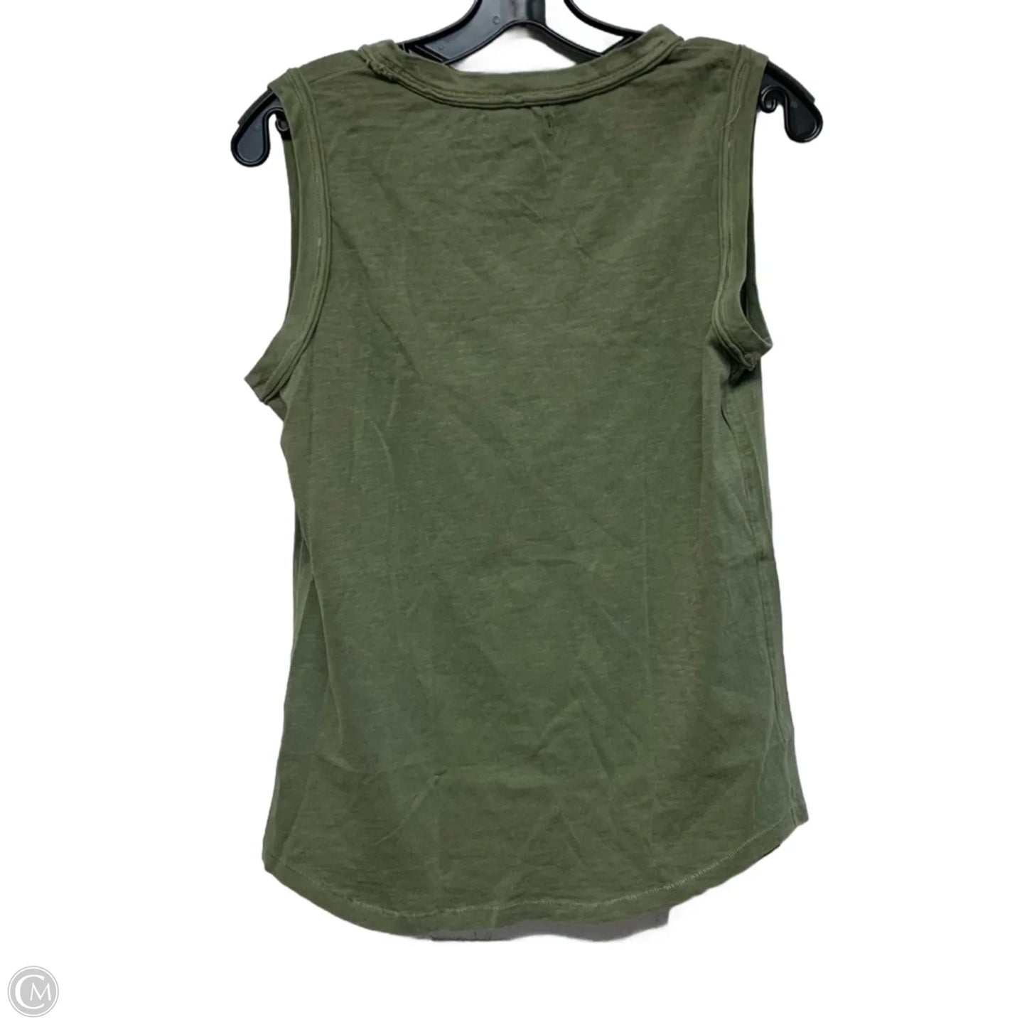 Top Sleeveless Basic By Madewell In Green, Size: S