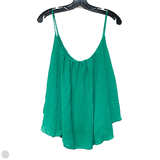 Top Sleeveless By Fashion To Figure In Green, Size: 2x