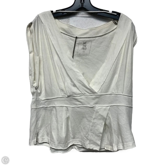 Top Sleeveless By We The Free In Cream, Size: L