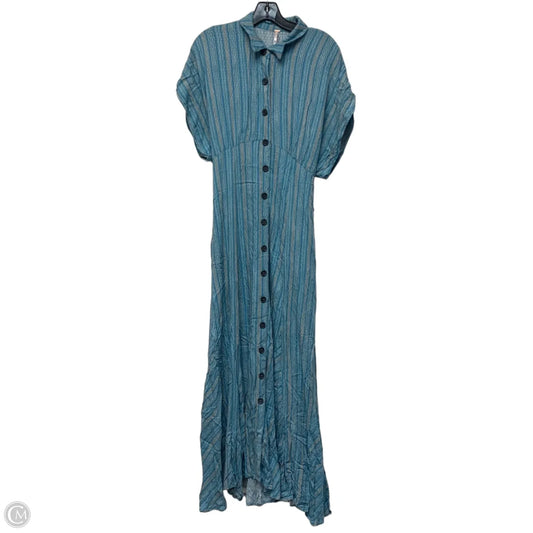 Dress Casual Maxi By Free People In Blue, Size: M