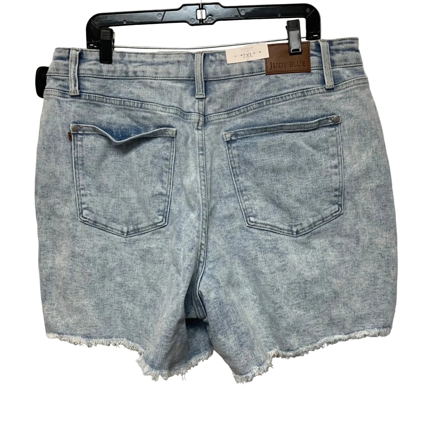 Shorts By Judy Blue In Blue Denim, Size: 2x