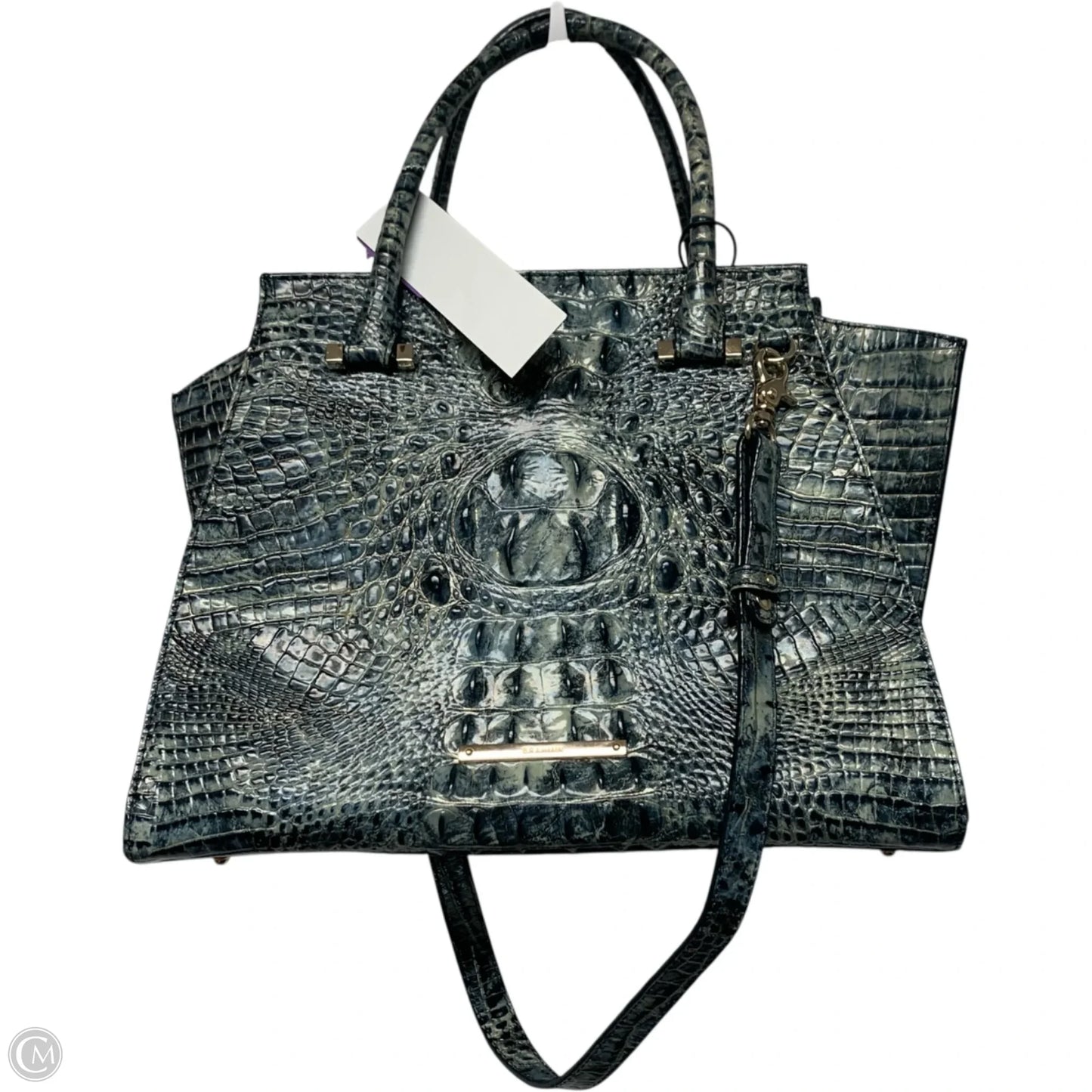 Handbag Designer By Brahmin, Size: Large