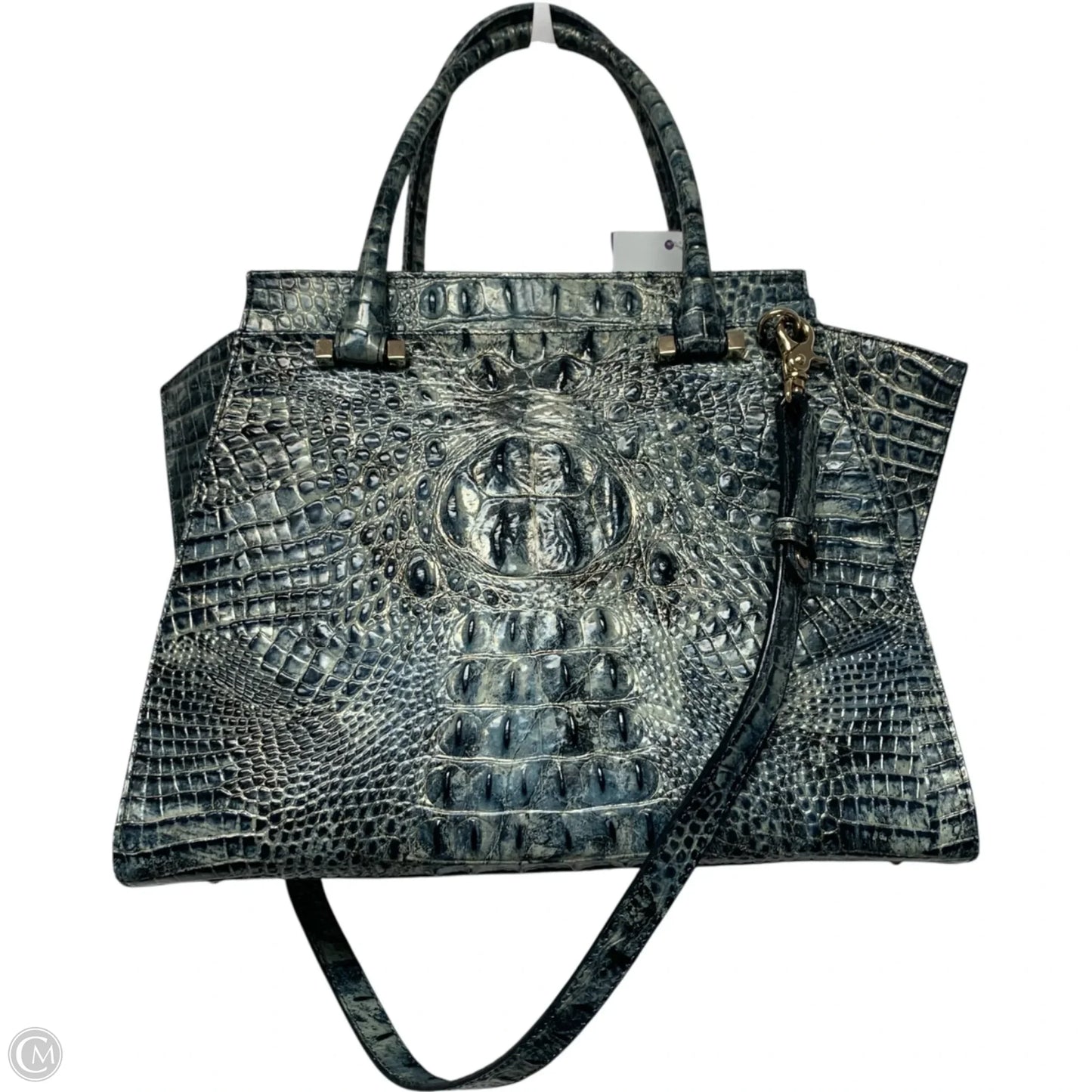 Handbag Designer By Brahmin, Size: Large