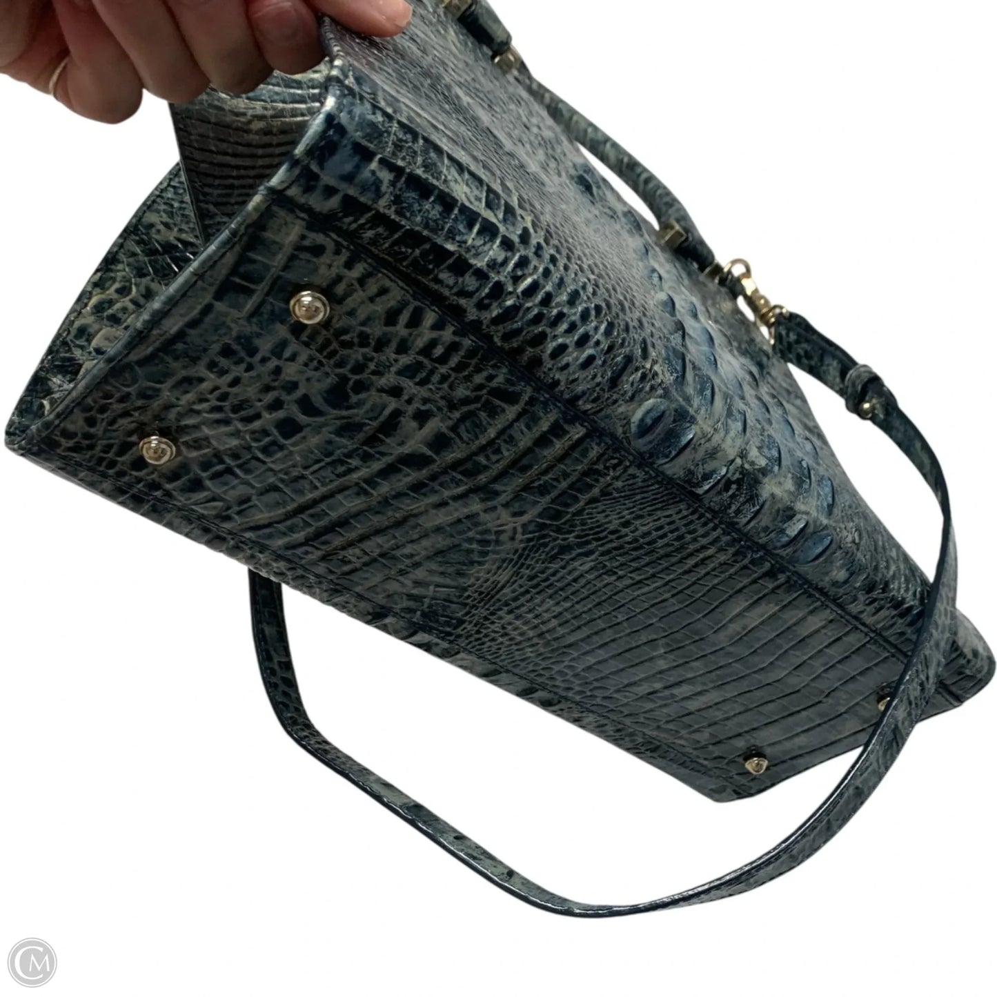 Handbag Designer By Brahmin, Size: Large