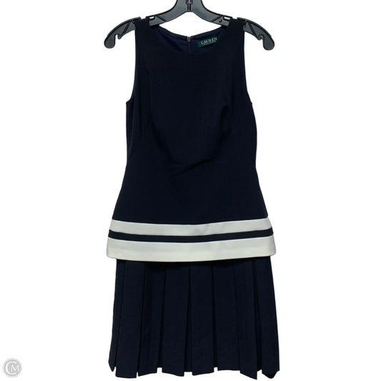 Dress Work By Ralph Lauren In Navy, Size: Xs